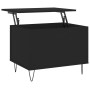 Mesa de centro madera contrachapada negro 60x44,5x45 cm de , Mesas de centro - Ref: Foro24-830949, Precio: 54,99 €, Descuento: %