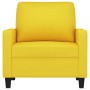 Light yellow fabric armchair 60 cm by , Sofas - Ref: Foro24-359152, Price: 162,43 €, Discount: %