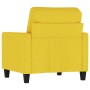 Light yellow fabric armchair 60 cm by , Sofas - Ref: Foro24-359152, Price: 162,43 €, Discount: %