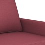 Sofagarnitur mit Kissen 3-teilig aus rotem Stoff von , Sofas - Ref: Foro24-3201434, Preis: 675,65 €, Rabatt: %