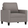 Sofa set with cushions 4 pieces taupe gray fabric by , Sofas - Ref: Foro24-3201443, Price: 741,99 €, Discount: %