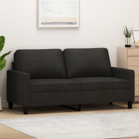 2-seater black fabric sofa 140 cm by , Sofas - Ref: Foro24-359167, Price: 237,89 €, Discount: %