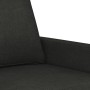 2-Sitzer-Sofa aus schwarzem Stoff, 140 cm von , Sofas - Ref: Foro24-359167, Preis: 237,67 €, Rabatt: %