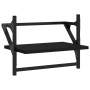 Estantes de pared con barras 2 unidades negro 40x25x30 cm de , Estantes y estanterías - Ref: Foro24-836238, Precio: 21,39 €, ...