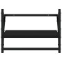 Estantes de pared con barras 2 unidades negro 40x25x30 cm de , Estantes y estanterías - Ref: Foro24-836238, Precio: 21,39 €, ...