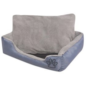 Dog bed with padded cushion size XL gray by vidaXL, Beds for dogs - Ref: Foro24-170416, Price: 46,27 €, Discount: %