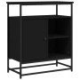 Aparador de madera de ingeniería negro 69x35x80 cm de , Aparadores - Ref: Foro24-835544, Precio: 73,07 €, Descuento: %