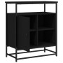 Aparador de madera de ingeniería negro 69x35x80 cm de , Aparadores - Ref: Foro24-835544, Precio: 73,07 €, Descuento: %