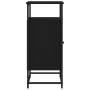 Aparador de madera de ingeniería negro 69x35x80 cm de , Aparadores - Ref: Foro24-835544, Precio: 73,07 €, Descuento: %