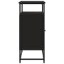 Aparador de madera de ingeniería negro 100x35x80 cm de , Aparadores - Ref: Foro24-835539, Precio: 108,94 €, Descuento: %