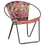 Multicolour fabric circular chindi chair by , Armchairs - Ref: Foro24-286609, Price: 157,36 €, Discount: %