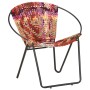 Multicolour fabric circular chindi chair by , Armchairs - Ref: Foro24-286609, Price: 157,36 €, Discount: %