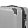 Set of rigid suitcases four silver units by vidaXL, Suitcases - Ref: Foro24-91196, Price: 146,99 €, Discount: %