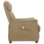 Cappuccino synthetic leather massage chair by , Electric massage chairs - Ref: Foro24-338859, Price: 206,99 €, Discount: %