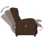 Sillón orejero eléctrico reclinable cuero sintético marrón de , Sillones - Ref: Foro24-3098951, Precio: 223,95 €, Descuento: %