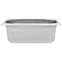 Gastronorm trays 8 units GN 1/4 100 mm stainless steel by , Buckets for steam tables - Ref: Foro24-50902, Price: 58,30 €, Dis...