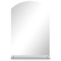 Wall mirror with tempered glass shelf 40x60 cm by , Mirrors - Ref: Foro24-249431, Price: 32,60 €, Discount: %