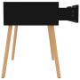 Mesita de noche madera de ingeniería negra 40x40x56 cm de vidaXL, Mesitas de noche - Ref: Foro24-326797, Precio: 49,32 €, Des...