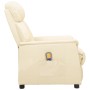 Cremefarbener Hebe-Massagesessel aus Kunstleder von , Elektrische Massagesessel - Ref: Foro24-3093235, Preis: 250,42 €, Rabat...