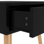 Mesita de noche madera de ingeniería negra 40x40x56 cm de vidaXL, Mesitas de noche - Ref: Foro24-326797, Precio: 49,32 €, Des...