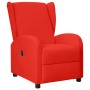 Sillón orejero eléctrico reclinable cuero sintético rojo de , Sillones - Ref: Foro24-3098954, Precio: 213,99 €, Descuento: %