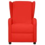 Sillón orejero eléctrico reclinable cuero sintético rojo de , Sillones - Ref: Foro24-3098954, Precio: 213,99 €, Descuento: %