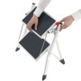 Hailo Escalera con 2 peldaños Mini 45 cm acero 4310-001 de Hailo, Taburetes escaleras - Ref: Foro24-416250, Precio: 57,26 €, ...