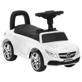 Mercedes-Benz C63 white children's car by , Pedal or push vehicles - Ref: Foro24-80323, Price: 64,99 €, Discount: %