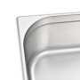 Gastronorm trays 2 units GN 1/1 150 mm stainless steel by , Buckets for steam tables - Ref: Foro24-50882, Price: 56,63 €, Dis...