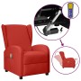 Red synthetic leather liftable massage wing chair by , Electric massage chairs - Ref: Foro24-3098254, Price: 262,35 €, Discou...