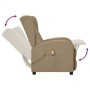 Cappuccino synthetic leather liftable massage wing chair by , Electric massage chairs - Ref: Foro24-3098256, Price: 247,23 €,...