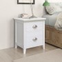 Nightstands with 2 drawers 2 units white by vidaXL, Nightstands - Ref: Foro24-242043, Price: 118,34 €, Discount: %