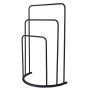 Bathroom Solutions Black Metal Standing Towel Rack 49.5x75 cm by , Towel racks - Ref: Foro24-442472, Price: 24,09 €, Discount: %