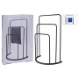 Bathroom Solutions Black Metal Standing Towel Rack 49.5x75 cm by , Towel racks - Ref: Foro24-442472, Price: 24,09 €, Discount: %