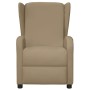 Cappuccino Faux Leather Massage Wing Chair by , Electric massage chairs - Ref: Foro24-342338, Price: 187,03 €, Discount: %