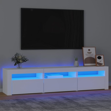 TV-Schrank mit weißen LED-Leuchten 180x35x40 cm von , TV-Möbel - Ref: Foro24-3152754, Preis: 111,95 €, Rabatt: %