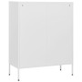 Armario de cajones de acero blanco 80x35x101,5 cm de , Cajoneras - Ref: Foro24-336206, Precio: 226,75 €, Descuento: %