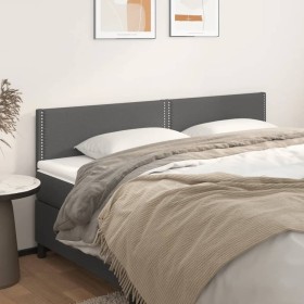 Cabeceros 2 unidades de cuero sintético gris 90x5x78/88cm de , Cabeceros y pies de cama - Ref: Foro24-345976, Precio: 70,99 €...