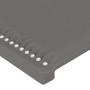 Cabeceros 2 unidades de cuero sintético gris 90x5x78/88cm de , Cabeceros y pies de cama - Ref: Foro24-345976, Precio: 72,08 €...