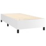 Boxspringbett mit weißer Kunstledermatratze 90x190 cm von , Betten und Lattenroste - Ref: Foro24-3132412, Preis: 390,99 €, Ra...