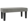 Cama box spring con colchón terciopelo gris claro 90x190 cm de , Camas y somieres - Ref: Foro24-3137755, Precio: 381,57 €, De...