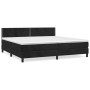 Box spring bed with black velvet mattress 200x200 cm by , Beds and slatted bases - Ref: Foro24-3141265, Price: 580,82 €, Disc...