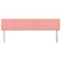 Cabeceros 2 unidades de terciopelo rosa 90x5x78/88 cm de , Cabeceros y pies de cama - Ref: Foro24-345983, Precio: 67,99 €, De...