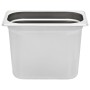 Gastronorm trays 4 units GN 1/4 200 mm stainless steel by , Buckets for steam tables - Ref: Foro24-50904, Price: 46,26 €, Dis...