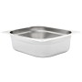 Gastronorm trays 4 units GN 1/2 100 mm stainless steel by , Buckets for steam tables - Ref: Foro24-50888, Price: 47,11 €, Dis...