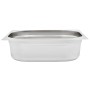 Gastronorm trays 4 units GN 1/2 100 mm stainless steel by , Buckets for steam tables - Ref: Foro24-50888, Price: 47,11 €, Dis...