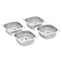 Gastronorm trays 12 units GN 1/6 65 mm stainless steel by , Buckets for steam tables - Ref: Foro24-50906, Price: 53,77 €, Dis...