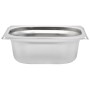 Gastronorm trays 12 units GN 1/6 65 mm stainless steel by , Buckets for steam tables - Ref: Foro24-50906, Price: 53,77 €, Dis...