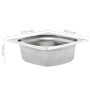 Gastronorm trays 12 units GN 1/6 65 mm stainless steel by , Buckets for steam tables - Ref: Foro24-50906, Price: 53,77 €, Dis...