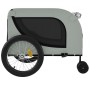 Remolque de bicicleta mascotas hierro tela Oxford gris negro de , Cochecitos para mascotas - Ref: Foro24-94028, Precio: 101,8...